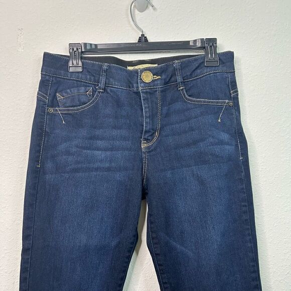 Democracy Blue Ab Technology Cotton Mid-Rise Ankle Skinny Denim Jeans Women’s 8 - Picture 2 of 13